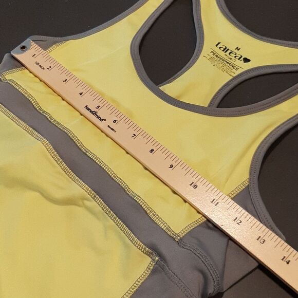 Rue 21 tarea yellow and gray performance top - Picture 6 of 9